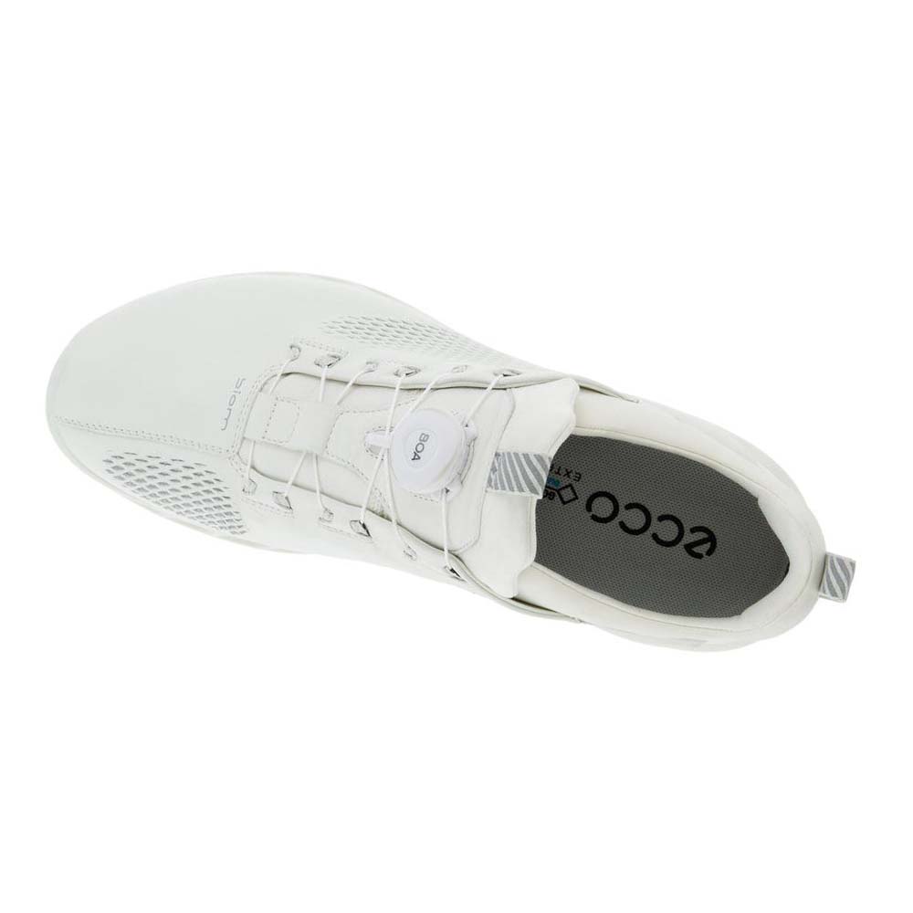 Men's Ecco Golf Biom Cool Pro Golf Shoes White | Canada 545FDN